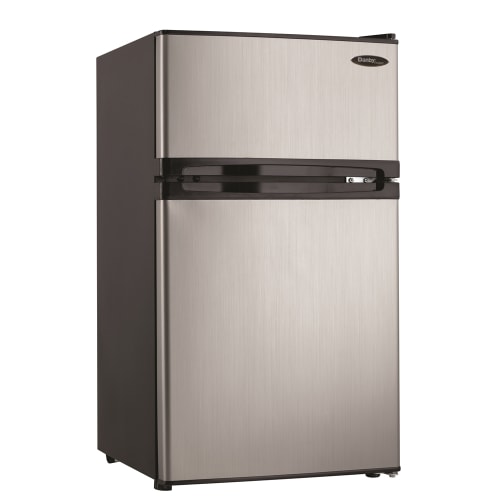 Compact® Refrigerator, 3.1 Cu Ft, Energy Star Rate, Black with Stainless Steel Door